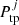 $ P^{j}_{\mathrm{tp}} $