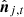 $ \hat{{\boldsymbol{n}}}_{j,{t}} $