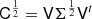 $ {\mathsf{C}}^{\frac{1}{2}} = {\mathsf{V}\mathsf{\Sigma}}^{\frac{1}{2}}{\mathsf{V}}^t $