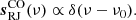 $$ \begin{aligned} {\boldsymbol{s}}^{\mathrm{CO} }_{\mathrm{RJ} }(\nu ) \propto \delta (\nu -\nu _0). \end{aligned} $$