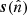 $ {\boldsymbol{s}}(\hat{n}) $