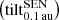 $ \left(\mathrm{tilt}^{\mathrm{SEN}}_{0.1\,\mathrm{au}}\right) $