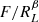 $ F/R_L^{\beta} $