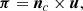 $$ \begin{aligned} \boldsymbol{\pi }= \boldsymbol{n}_c \times \boldsymbol{u}, \end{aligned} $$