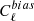 $ C_{\ell}^{bias} $
