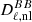 $ D_{\ell,\mathrm{nl}}^{BB} $