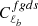 $ C_{\ell_{b}}^{fgds} $