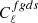 $ C_{\ell}^{fgds} $