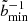 $ \tilde{b}_{\mathrm{min}}^{-1} $