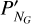 $P_{{N_G}}^\prime $
