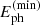 $ E_{\mathrm{ph}}^{\mathrm{(min)}} $