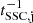 $ t^{-1}_{\mathrm{SSC,j}} $