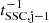 $ t^{-1}_{\mathrm{SSC,j-1}} $