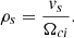 $$ \begin{aligned} \rho _{s}=\frac{v_{s}}{\Omega _{ci}}. \end{aligned} $$