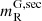 $ m_{\mathrm{R}}^{\mathrm{G,sec}} $