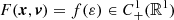$ F(\boldsymbol{x},\boldsymbol{v})=f(\varepsilon) \in C^1 _{+} (\mathbb{R}^1) $