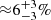 $ {\approx}6^{+3}_{-3}\% $