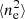 $ \langle n_{\mathrm{e}}^{2} \rangle $