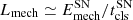 $ L_\mathrm{mech} \simeq E_\mathrm{mech}^\mathrm{SN}/t_\mathrm{cls}^\mathrm{SN} $