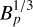 ${r_M} \propto B_p^{{1 \mathord{\left/ {\vphantom {1 3}} \right. \kern-\nulldelimiterspace} 3}}$