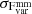 $ \sigma_{{\rm F}^{\rm mm}_{\rm var}} $