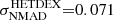 $ \sigma_{\mathrm{NMAD}}^{\mathrm{HETDEX}} {=} 0.071 $