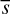 ${\bar s}$