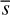 ${\bar s}$