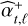 ${\widehat \alpha _{t,\ell }}$