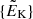 $ \{\tilde{E}_{\mathrm{K}}\} $