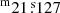 $ ^{\mathrm{m}}21{{\overset{\text{ s}}{.}}}127 $