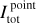$I_{{\rm{tot}}}^{{\rm{point}}}$