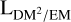 ${{\rm{L}}_{{\rm{D}}{{\rm{M}}^2}/{\rm{EM}}}}$