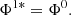 $$ \begin{aligned} \Phi ^{1*} = \Phi ^0. \end{aligned} $$