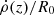 $ \dot\rho(z)/R_0 $