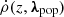 $ \dot\rho(z,{\boldsymbol{\lambda}}_{\mathrm{pop}}) $