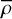 ${\bar \rho }$