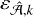 ${\varepsilon _{\hat A,k}}$
