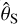${{\hat \theta }_{\rm{S}}}$