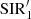$ \rm{SIR}^\prime_1 $