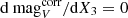 $ \textup{d}\text{ mag}_V^{\text{corr}}/\textup{d} X_3 = 0 $