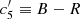 $ c^\prime_5 \equiv B-R $
