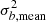 $ \sigma_{b, {\rm mean}}^2 $