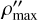 ${\rho ''_{\max }}$