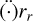 $(\mathop .\limits^. )n{r_r}$