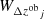 $ W_{\Delta {z^{\rm ob}}_j} $