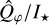 {\hat Q_\varphi }/{I_ \star }
