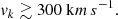 $$ \begin{aligned}&v_k \gtrsim 300~ \mathrm km\,s^{-1}. \end{aligned} $$