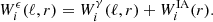 $$ \begin{aligned} W^{\epsilon }_i(\ell ,r)=W^{\gamma }_i(\ell ,r)+W^\mathrm{IA}_i(r). \end{aligned} $$