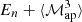 $ E_n + \langle{\mathcal{M}_{\rm ap}^3}\rangle $